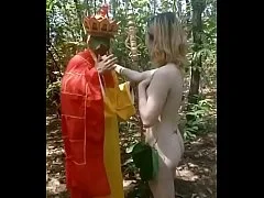 หนังโป้ดูฟรี พระถังซัมจั๋งเจอผู้หญิงแก้ผ้าในป่าชมพูทวีป เลยสั้งให้เจ้าซุนหงอคง เย็ดสะเลย